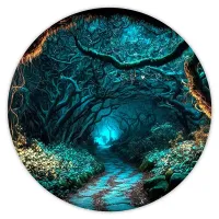 Коврик для мыши Аллея, d.20см KM0936