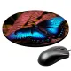 Коврик для мыши Бабочка, d.20см KM0943