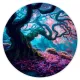 Коврик для мыши Дерево, d.20см KM0944