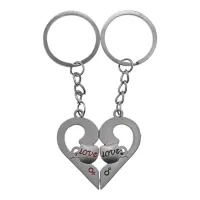Парные брелки Сердце Love You BK122