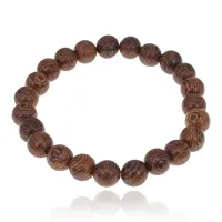 Браслет, дерево Венге, 8мм BS623-02