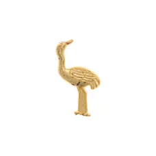 Кошельковый сувенир Журавль, цвет золотой KSK001-07