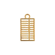 Кошельковый сувенир Счёты, цвет золотой KSK002-02