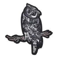Нашивка Сова, 7х7см NS084