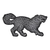 Нашивка Волк, 9х5см NS085