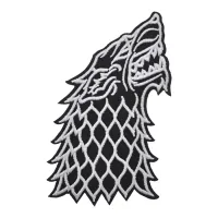 Нашивка Волк, 11х7,5см NS086