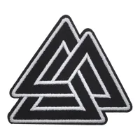 Нашивка Валькнут, 7х7см NS087