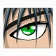 Коврик для мыши 22х18см Аниме глаз KMP204