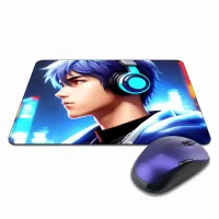 Коврик для мыши 22х18см Аниме парень KMP206