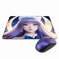Коврик для мыши 22х18см Аниме девушка KMP207