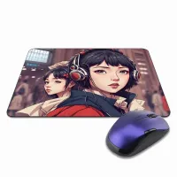 Коврик для мыши 22х18см Аниме девушка KMP214
