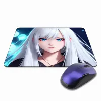 Коврик для мыши 22х18см Аниме девушка KMP218