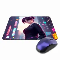 Коврик для мыши 22х18см Аниме девушка KMP219