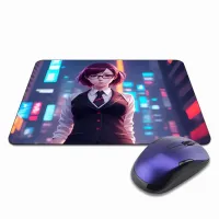 Коврик для мыши 22х18см Аниме девушка KMP220