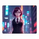 Коврик для мыши 22х18см Аниме девушка KMP220