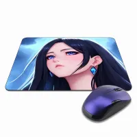 Коврик для мыши 22х18см Аниме девушка KMP224