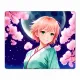 Коврик для мыши 22х18см Аниме девушка в кимоно KMP226