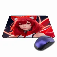 Коврик для мыши 22х18см Аниме девушка неко KMP231