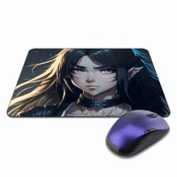 Коврик для мыши 22х18см Аниме эльфийка KMP232