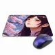 Коврик для мыши 22х18см Аниме девушка и сакура KMP251