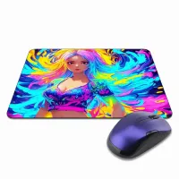 Коврик для мыши 22х18см Аниме девушка KMP256