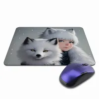 Коврик для мыши 22х18см Аниме девушка KMP260