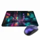 Коврик для мыши 22х18см Киберпанк неон улица KMP272