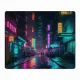 Коврик для мыши 22х18см Киберпанк неон улица KMP272