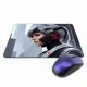 Коврик для мыши 22х18см Киберпанк девушка KMP279