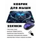 Коврик для мыши 22х18см Киберпанк девушка KMP287