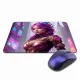 Коврик для мыши 22х18см Киберпанк девушка KMP288