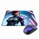 Коврик для мыши 22х18см Киберпанк девушка KMP291