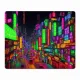 Коврик для мыши 22х18см Киберпанк неон улица KMP300
