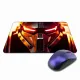 Коврик для мыши 22х18см Киберпанк шлем воина KMP307