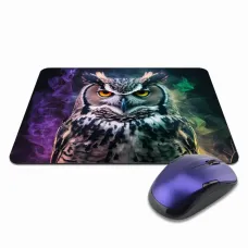Коврик для мыши 22х18см Сова KMP343