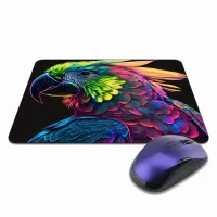 Коврик для мыши 22х18см Попугай KMP353