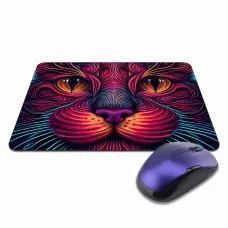 Коврик для мыши 22х18см Кошка KMP369