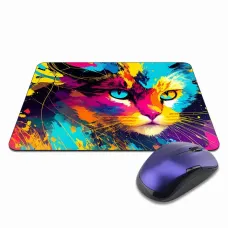 Коврик для мыши 22х18см Кот KMP375