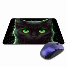 Коврик для мыши 22х18см Кошка KMP383