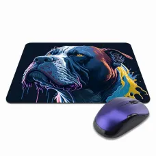 Коврик для мыши 22х18см Собака питбуль KMP403