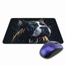 Коврик для мыши 22х18см Собака питбуль KMP405