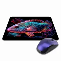 Коврик для мыши 22х18см Рыба KMP416