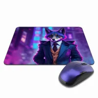 Коврик для мыши 22х18см Лис KMP417