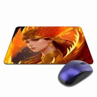 Коврик для мыши 22х18см Девушка феникс KMP440