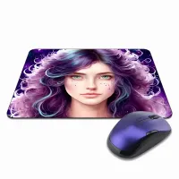 Коврик для мыши 22х18см Девушка KMP466