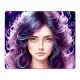 Коврик для мыши 22х18см Девушка KMP466