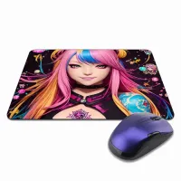 Коврик для мыши 22х18см Девушка KMP468