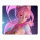 Коврик для мыши 22х18см Девушка неко KMP469