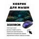 Коврик для мыши 22х18см Аллея KMP509