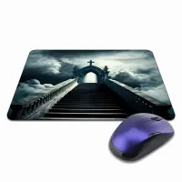 Коврик для мыши 22х18см Врата в Рай KMP531